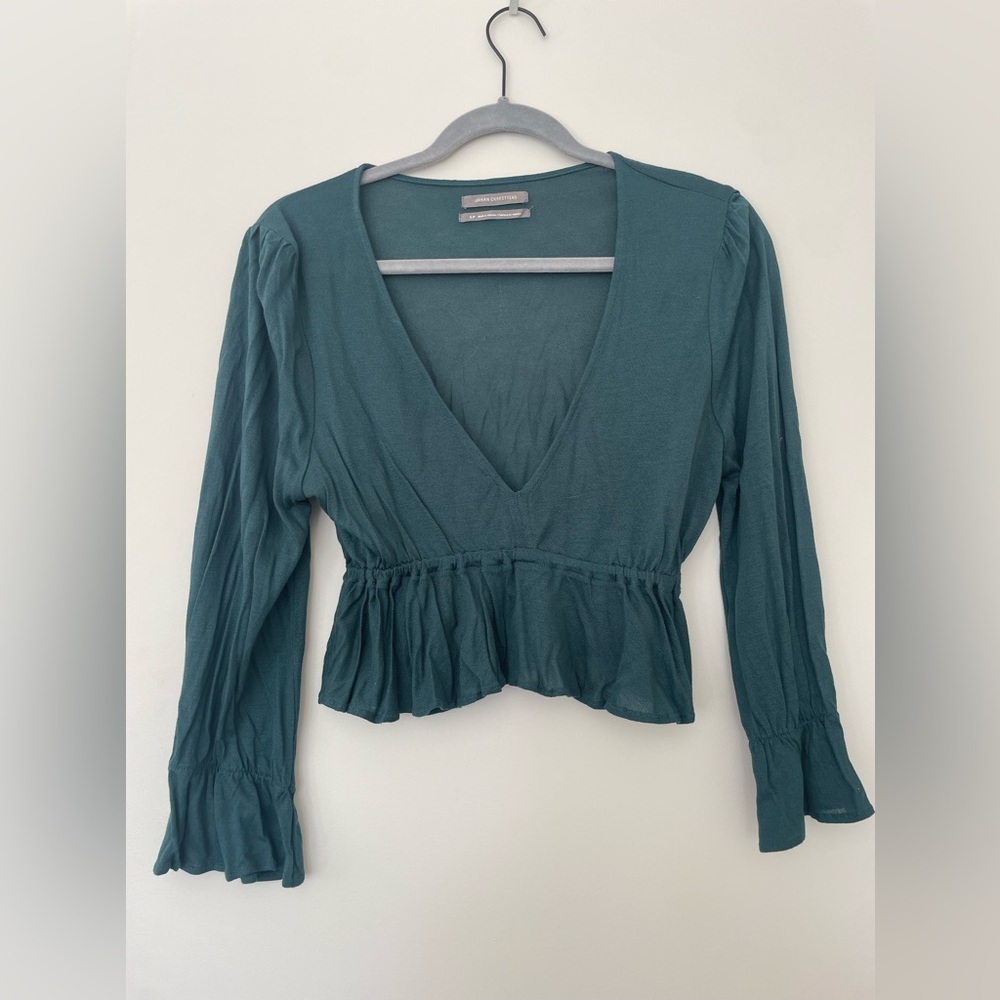 Urban Outfitters Teal Blouse